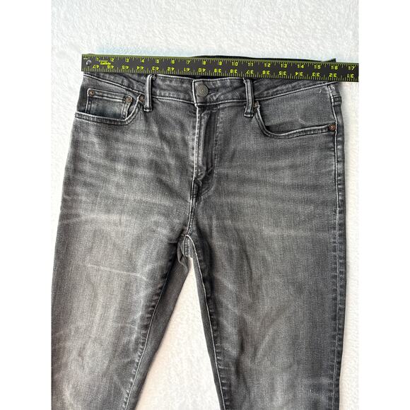 American Eagle Airflex Black Jeans Mens Size 32x30 Stretch Denim - Picture 3 of 8